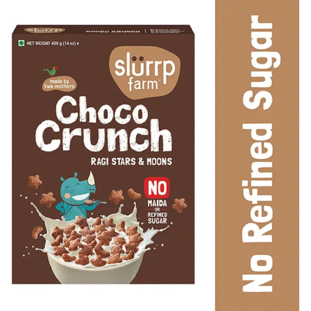 Slurrp Farm Choco Crunch Cereal No Maida