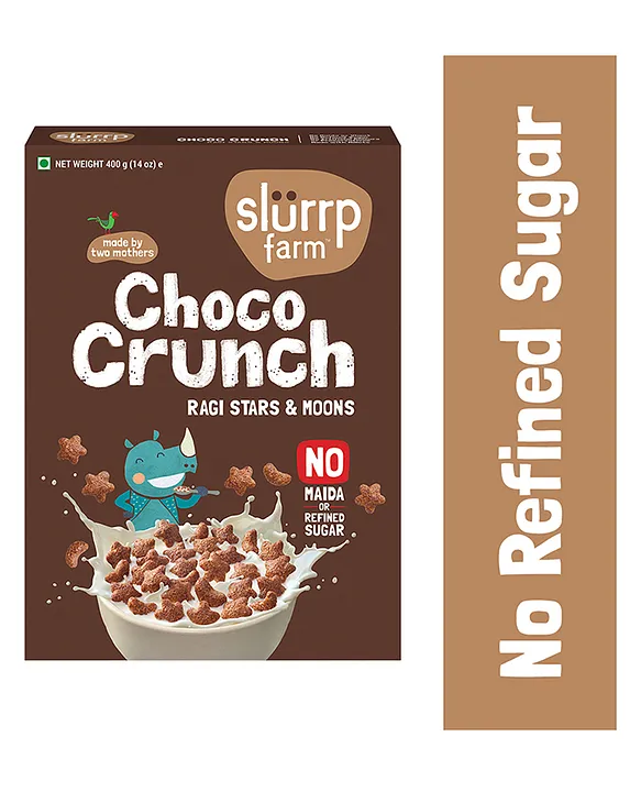 Slurrp Farm Choco Crunch Cereal No Maida