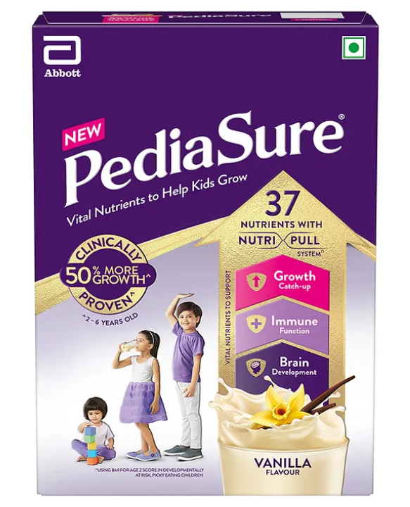 PediaSure Scientifically Designed Nutrition Health Drink Vanilla-375gm