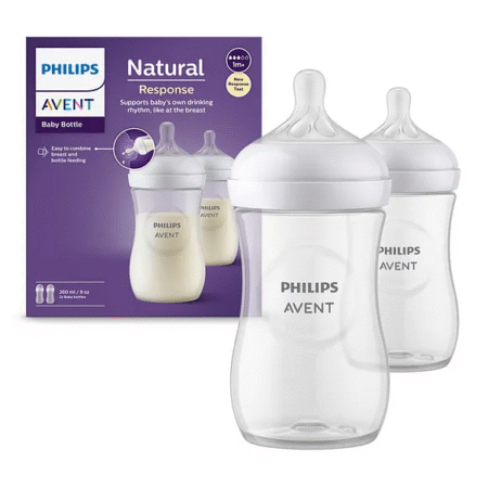 Avent Philips Natural Baby Feeding Bottle | Pack of 2 |