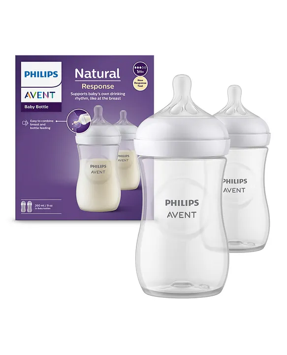 Avent Philips Natural Baby Feeding Bottle | Pack of 2 |