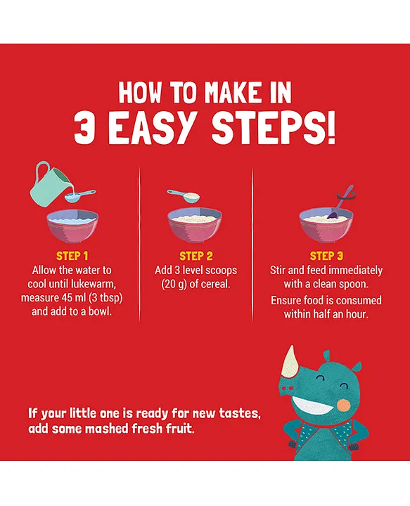 Slurrp Farm Wheat Apple & Banana Instant Healthy Cereal With No Added Sugar - 200 g