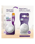 Avent Philips Natural Response Bottle Teat Baby Bottle Flow 5 Teats for Babies BPA Free - Pack of 2