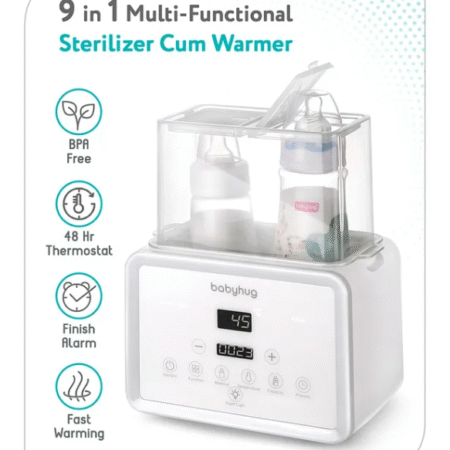 Babyhug 9 in 1 Multipurpose Sterilizer cum Warmer - White
