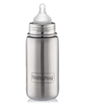 Babyhug Sterilizable Steel Feeding Bottle - 410 ml
