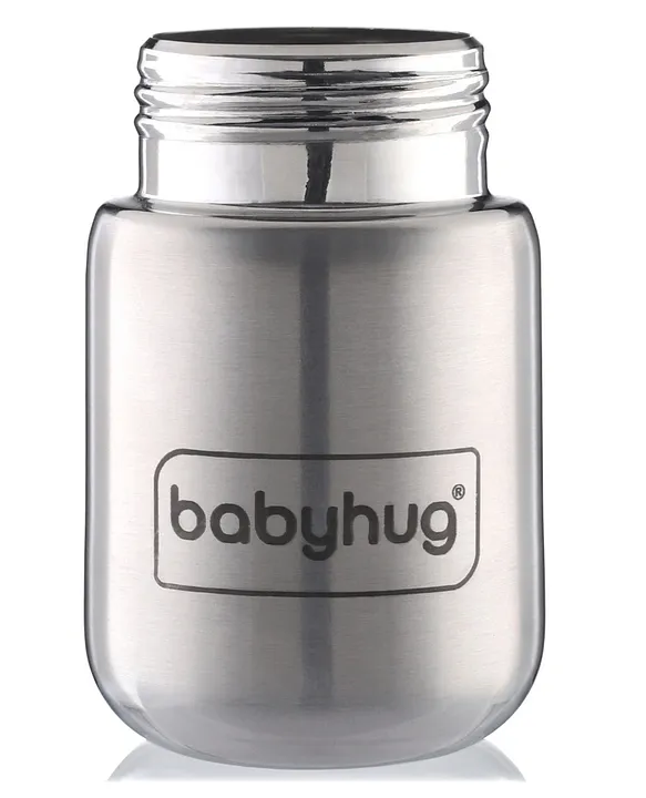Babyhug Sterilizable Steel Feeding Bottle - 220 ml