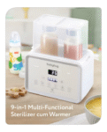 Babyhug 9 in 1 Multipurpose Sterilizer cum Warmer - White