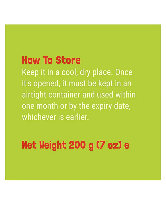 Slurrp Farm Instant No Added Sugar, No Salt, Moong Dal Khichdi Easy To Digest Healthy Cereal - 200 gm