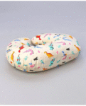 Babyhug Cotton Feeding Pillow Dinosaur Bear Print - Cream