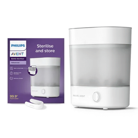 Avent Philips Sterilizer Stays Sterile upto 24hrs* SCF291/00 - White