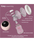 Luv Lap LuvLap Adore Electric Breast Pump with 2-Phase Pumping