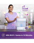 Avent Philips Sterilizer Stays Sterile upto 24hrs* SCF291/00 - White
