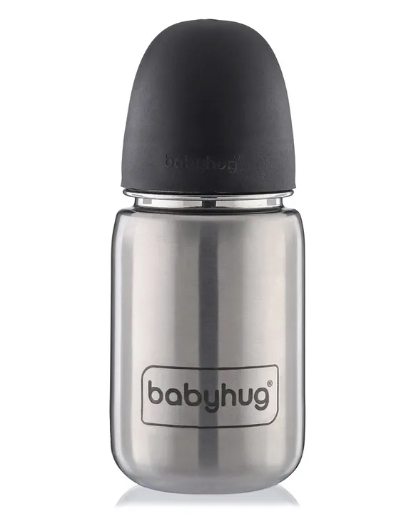 Babyhug Sterilizable Steel Feeding Bottle - 320 ml