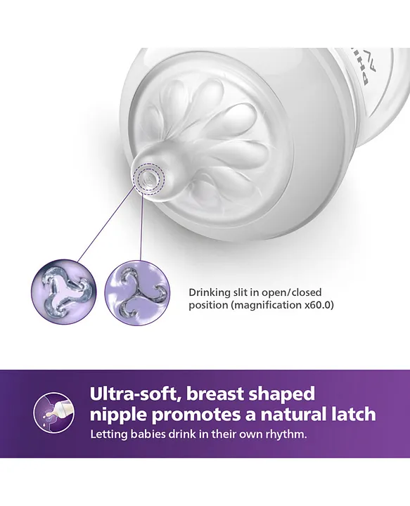 Avent Philips Natural Baby Feeding Bottle  | Pack of 1 |