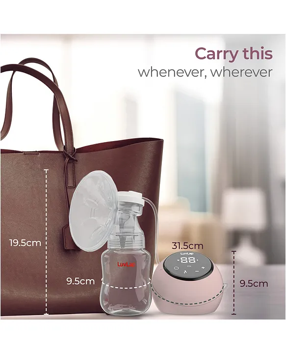 Luv Lap LuvLap Adore Electric Breast Pump with 2-Phase Pumping