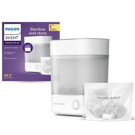 Avent Philips Sterilizer With Natural Steam Sterilization - Purple