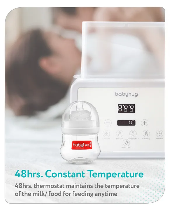 Babyhug 9 in 1 Multipurpose Sterilizer cum Warmer - White