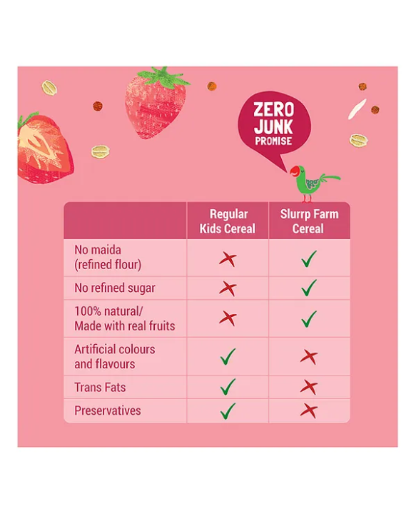 Slurrp Farm Mildly Sweetened with Date Powder, No Added Sugar Instant Cereal