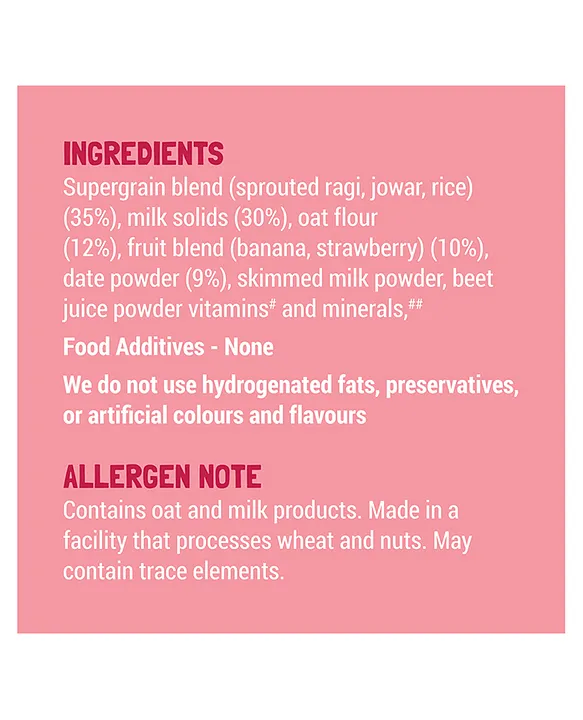 Slurrp Farm Mildly Sweetened with Date Powder, No Added Sugar Instant Cereal