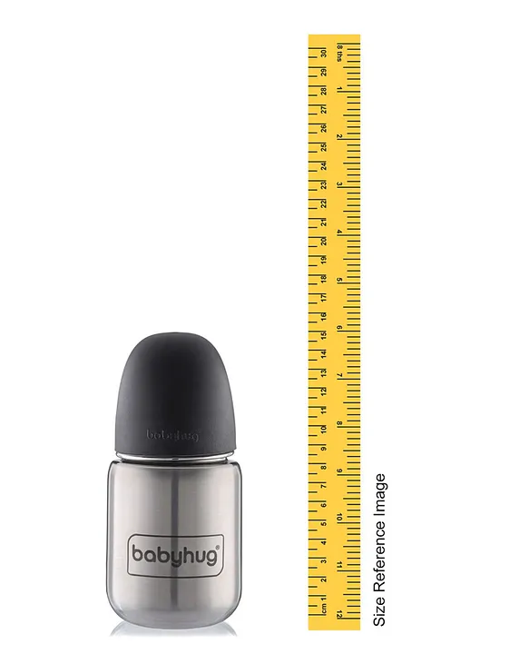 Babyhug Sterilizable Steel Feeding Bottle - 320 ml