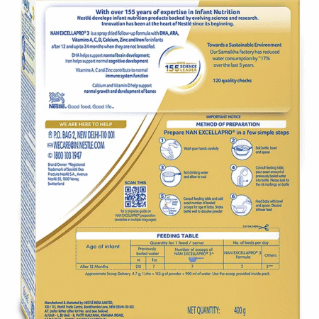 Nestle NAN EXCELLAPRO Stage 3