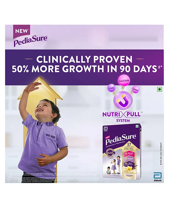 PediaSure Scientifically Designed Nutrition Health Drink Vanilla-375gm