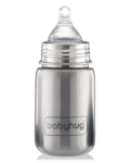 Babyhug Sterilizable Steel Feeding Bottle - 320 ml