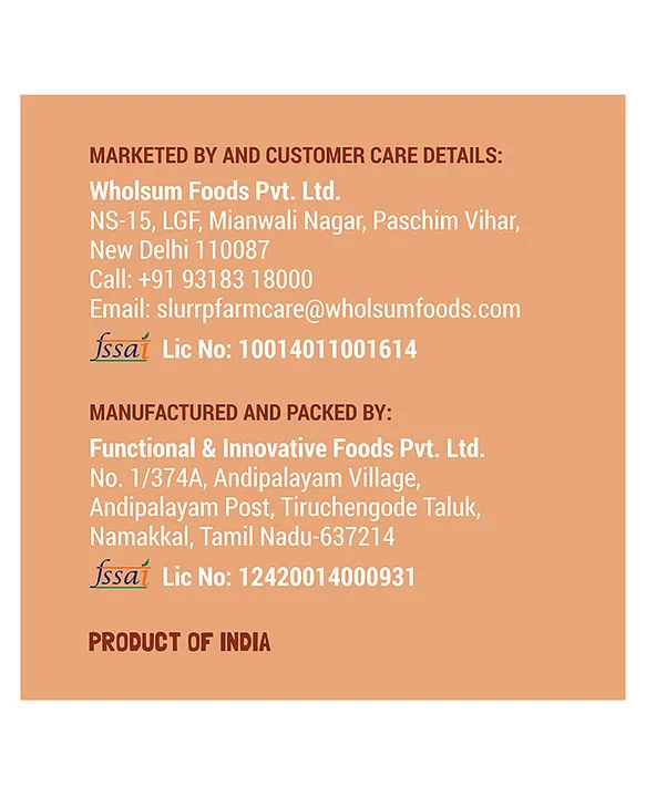 Slurrp Farm 100% Natural Sweetener Date Powder - 300 gm
