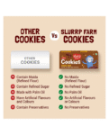 Slurrp Farm No Maida & No Refined Sugarz Choco Ragi Cookies - 88 g