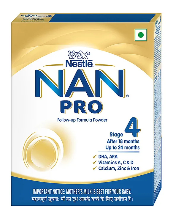 Nestle NAN PRO Stage 4 Follow-up Formula Milk Powder for babies (After 18 months)