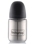 Babyhug Sterilizable Steel Feeding Bottle - 220 ml