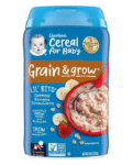Gerber Cereal for Baby, Lil Bits - Oatmeal Banana Strawberry Cereal- 227gm