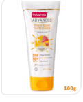 Babyhug Advanced Mineral Based Sunscreen with SPF 30 + & PA+++ & Broad Spectrum Protection and No White Cast - 100 g