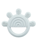Adore Tusk Pro Silicon Teether - Hi 5 Theme- Blue