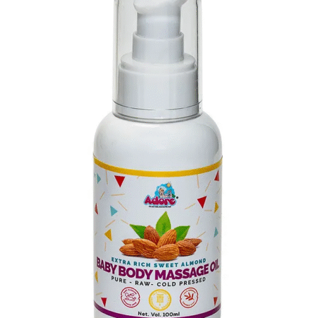 Adore Extra Rich Sweet Almond Baby Body Massage Oil - 100 ml