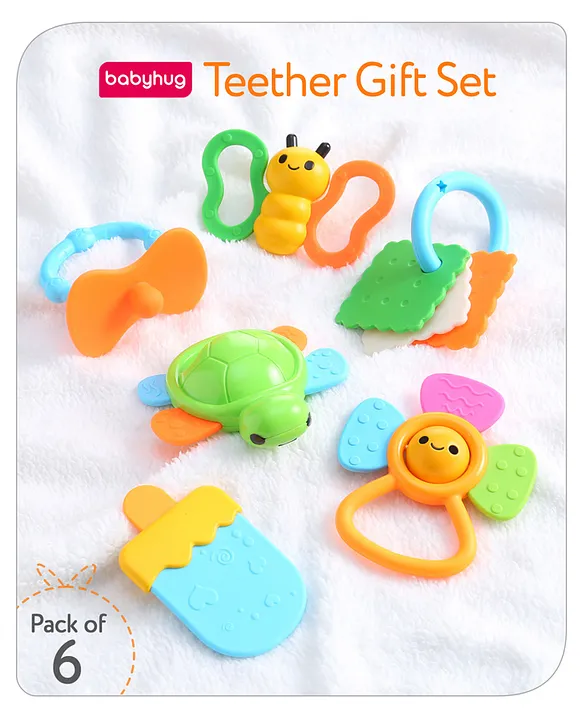Babyhug Teether Gift Set Pack of 6