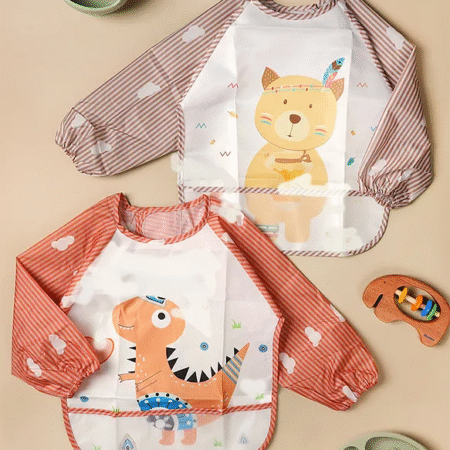 Kicks & Crawl Animal Friends Full Bibs Pack of 2