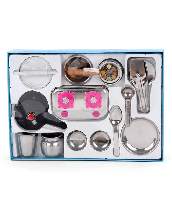 Sunny Jumbo Kitchen Set 18 Pieces (Colour May Vary)