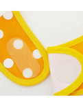 Adore Baby Plastic Bib/ Waterproof Quick Dry Sleeveless Printed Bibs Apron- Pack of 8 - Multicolor/ Multiprinted