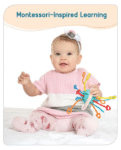 Babyhug Little Explorer's UFO Montessori Toy - Multicolor