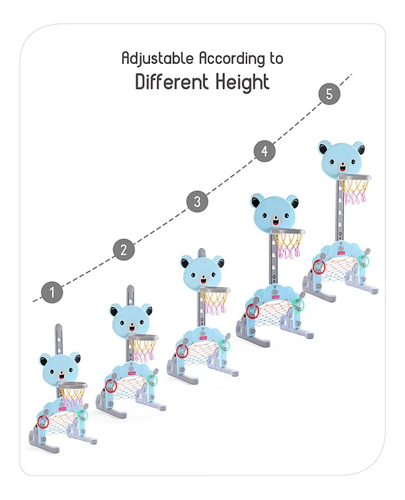 Baby hug 3-In-1 Multi-Activity Playset - Blue
