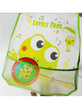 Adore Baby Plastic Bib/ Waterproof Quick Dry Sleeveless Printed Bibs Apron- Pack of 8 - Multicolor/ Multiprinted