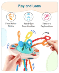 Babyhug Little Explorer's UFO Montessori Toy - Multicolor