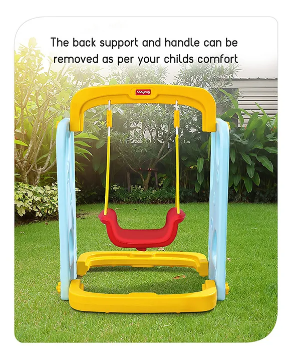 Baby hug Kids Swing - Blue and Yellow