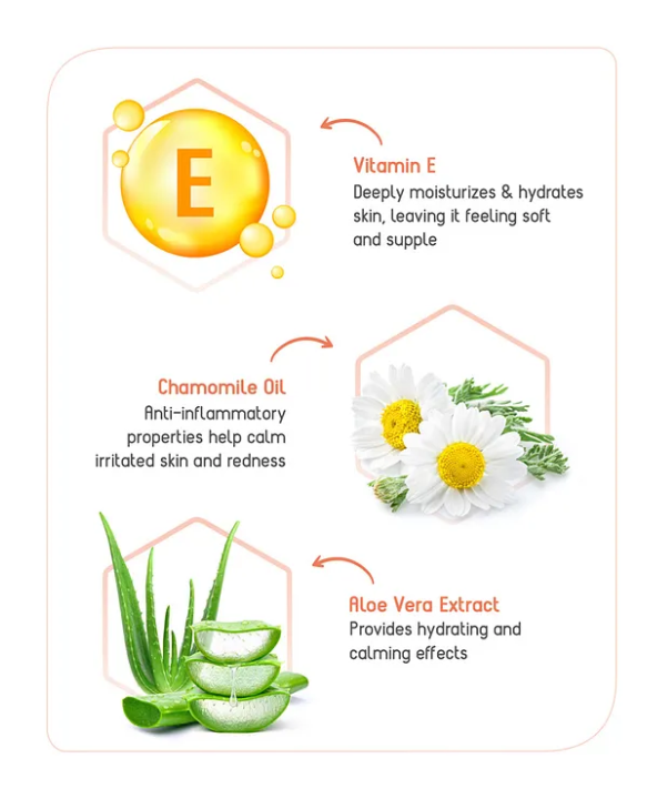 Babyhug Advanced Sensitive Peach Milk Head to Toe Wash Extra Gentle No Tear Formula For Sensitive Baby 2 In 1 Shampoo & Body Wash - 100 ml