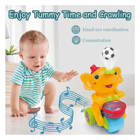 Elephant Musician Toy