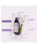 AREOVEDA Areoveda Baby Head-To-Toe Foam Wash & Shampoo with Saffron Extract | 24 Hrs Hydration & Fights Acne-Causing Germs | All Skin Types, 100ml