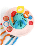 Babyhug Little Explorer's UFO Montessori Toy - Multicolor