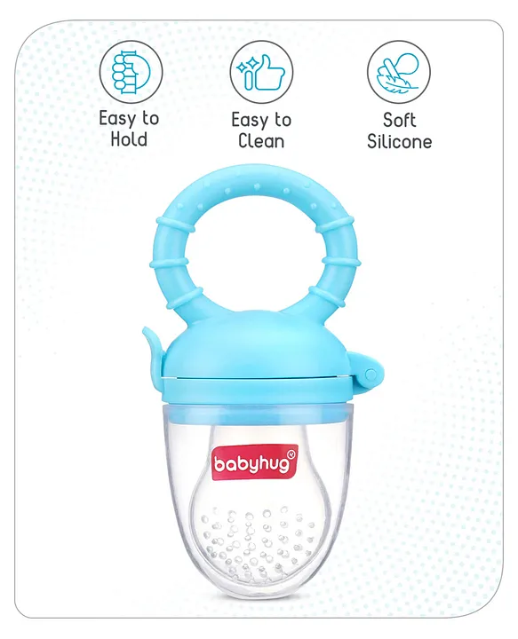 Babyhug Silicone Fruit and Food Nibbler - Blue