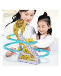 YAMAMA Musical Duck Track Slide and Climb Stairs Toys with 3 Duck - Multicolor